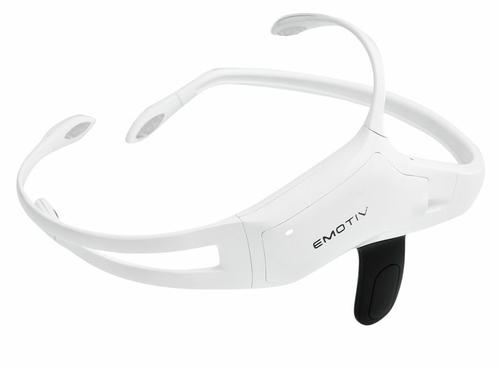 Philips's brain-wave monitor with three electrodes enables the user to control household items through brain waves. (Source: Philips)