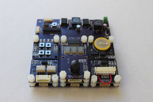 The PIEP motherboard populated closeup.Click here for larger image(Source: EE Times/Alan Roche)