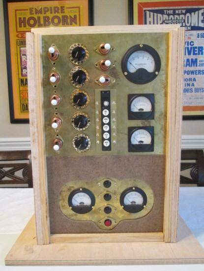 Inamorata Prognostication Engine control panels in their test jig (Click here to see a larger image.)