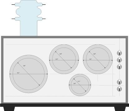 Option G with vacuum tube and stand.(Click here to see a larger image.)