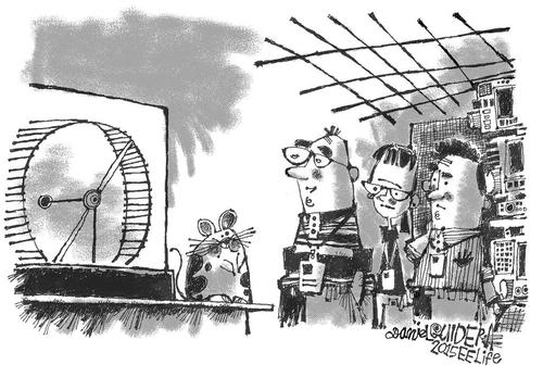 April 2015 Cartoon Caption Contest: The Mighty Hamster