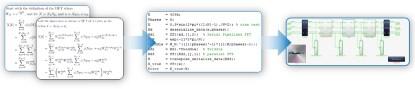 Figure 2. From FFT, to parameter file, to parameterizable design (Click here to see a larger image.)