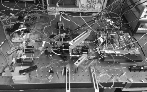 Figure 4. The DAC was built on a vibration table to minimize signal losses. Courtesy of Teledyne LeCroy.