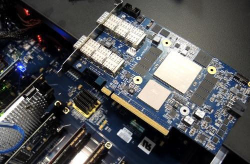 The Kalray coprocessor aims to offload from a host NVMe-over-fabric traffic.