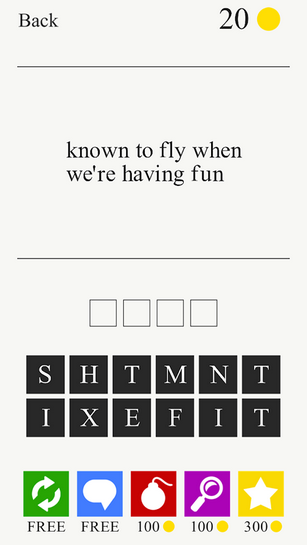 Definitionado This is a game that may do your brain some good. Definitionado tests your knowledge of word definitions, riddles, idioms, and trivia to solve puzzles. Completing puzzles will earn you coins, which you can use in exchange for hints when a tough problem rolls around. It's available for free on iOS and Android. (Image: Google Play)