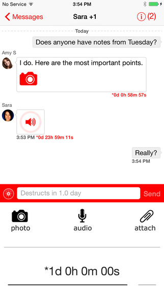 Wickr Gives You Full Control Of Your Messages How many messages of yours are floating around out there when you'd rather have them deleted? Wickr gives you a free end-to-end encrypted text, video, picture, and voice messenger with full sender control. It includes a shredder that will irreversibly remove all deleted messages, images, and video content from your device.