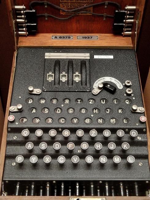 (Image: Pixabay/Enigma encryption machine)