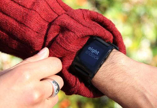 People can customize Pebble's watch face, apps, and other features, according to the developer.
(Source: Pebble) 