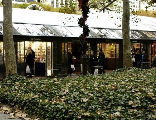 A view of some of the holiday booths. 
Photo by Tom Cartelli