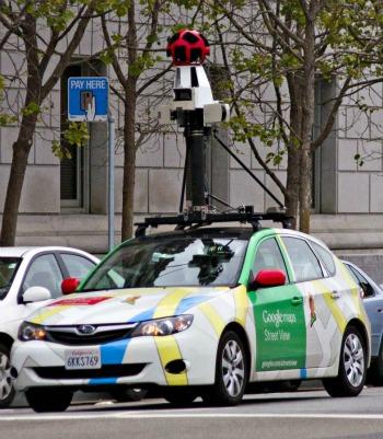 Some people have managed to  
photograph the elusive map car.