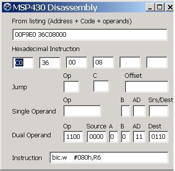 Creating a simple disassembler tool can give you a head start on mastering your MCU's instruction set.