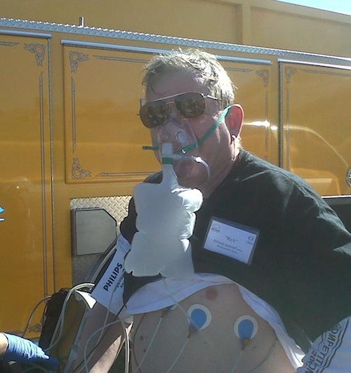 Off to the hospital for Rich.