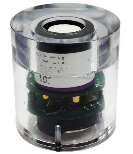 The complete coin cell-powered, Bluetooth-linked AFE module.