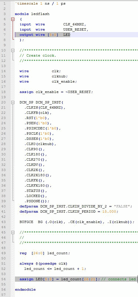 The modified Verilog file.