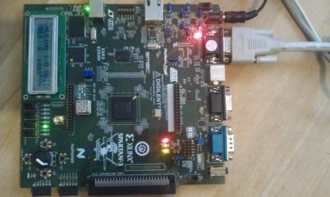 My Spartan 3A development board.