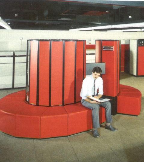 The Cray X-MP came with a free sofa (the sofa actually contained the cooling system).