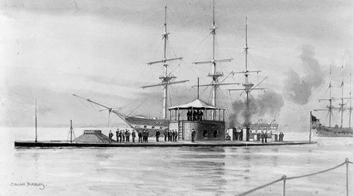 A US Navy ironclad that fought in the Civil War. 