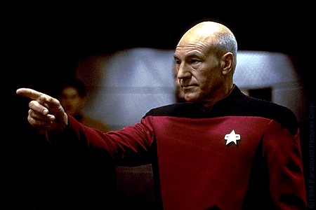 The only guy who should be allowed to say 'Engage.'