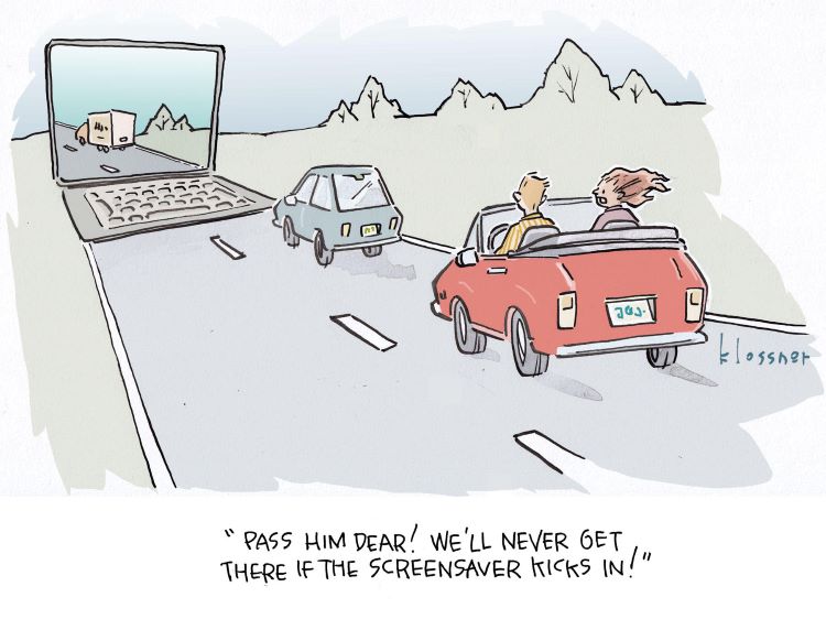 Cartoon Caption Winner: Road Trip