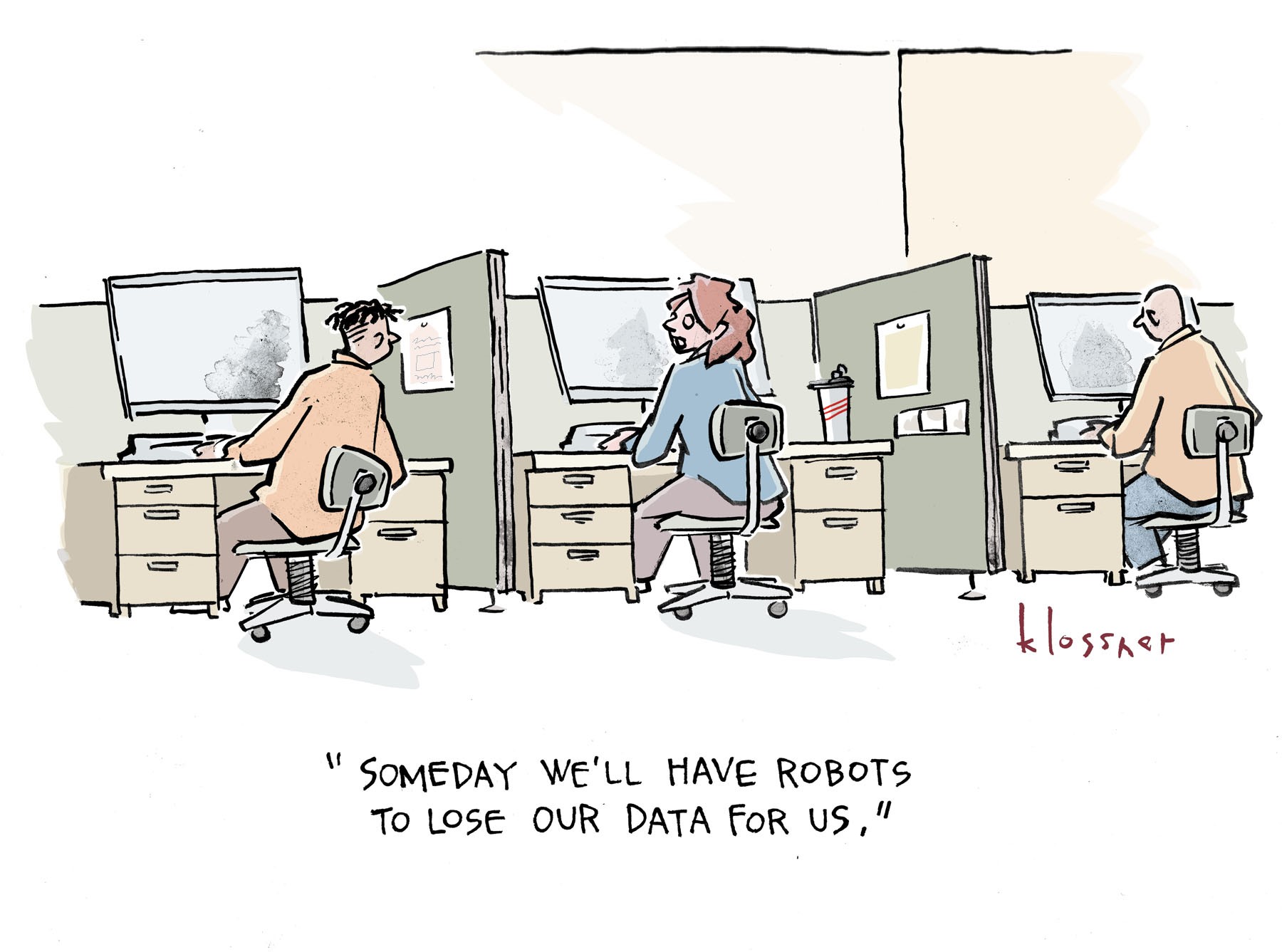 Cartoon: 'Artificial' Intelligence