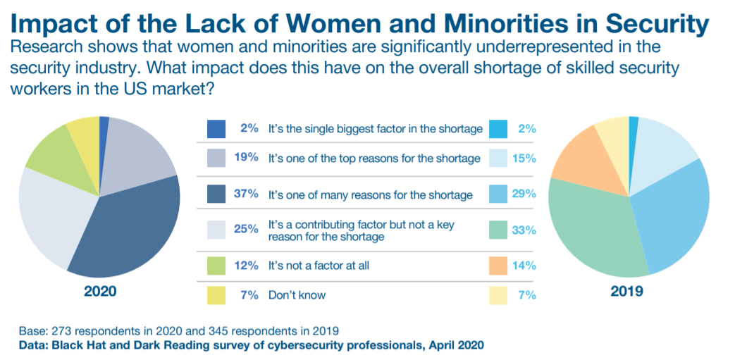 Chart: Does Lack of Diversity Impact the Skills Shortage?