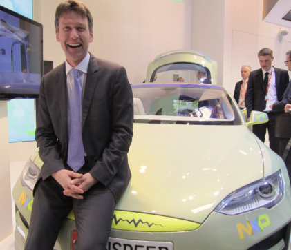 Lars Reger, VP, strategy, new business, and R&D for automotive at NXP