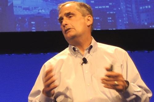 Krzanich talked about IoT customers in agriculture, health and retail.