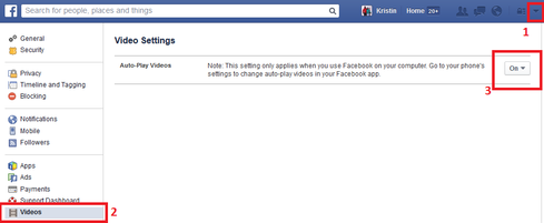 489px x 201px - Facebook Video: How To Disable Auto-Play - InformationWeek