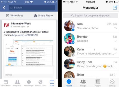 facebook inbox message app download