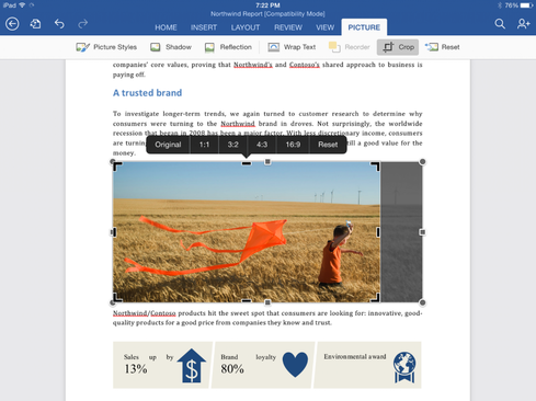 Microsoft Enhances Office For iPad - InformationWeek